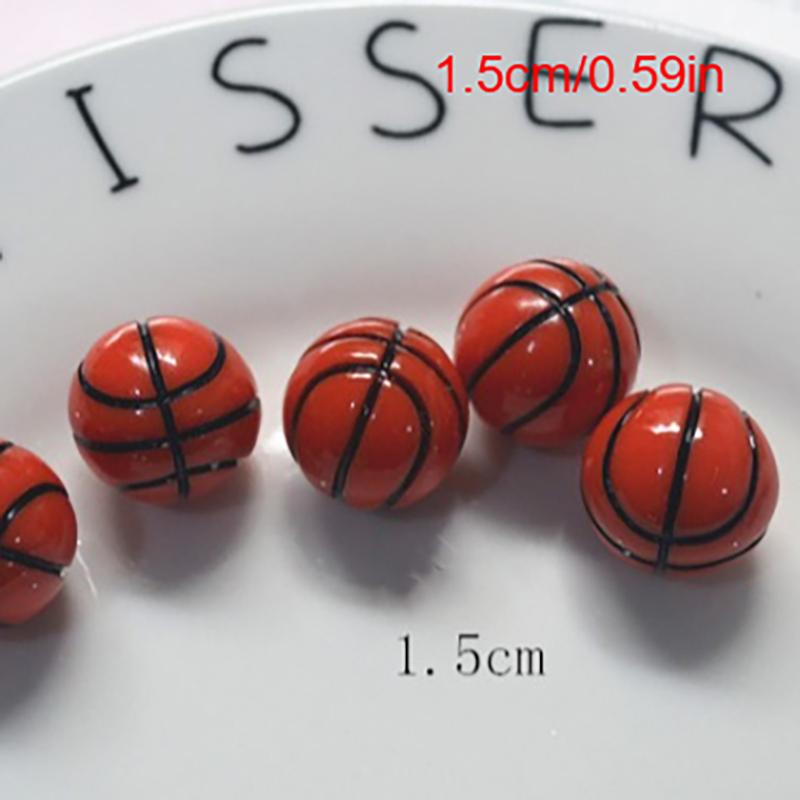 5 шт. Миниатюрный футбол футбол баскетбол бадминтон DIY аксессуары
