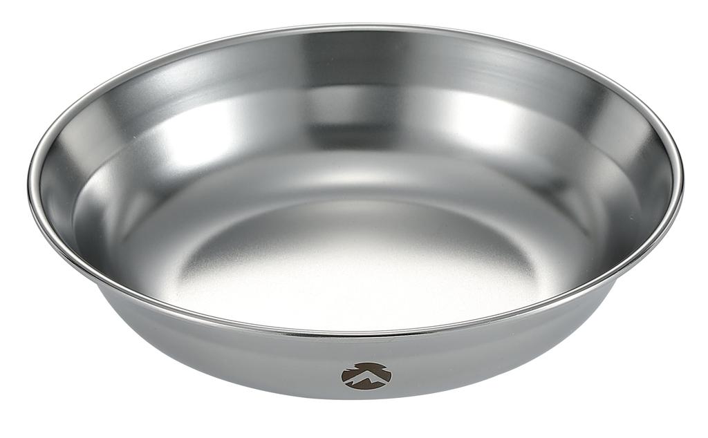 CAMPING MOON Camping Dish, Stainless Steel 304, 17cm Diameter, 4-Piece Set, S395-16-4P