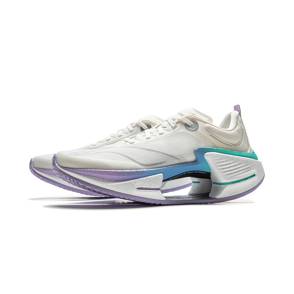 Li Ning Absolute Shadow 3 Essential Cotton Candy Technology Professional Speed Training Running Shoes Men Sneakers White ARRV003-14