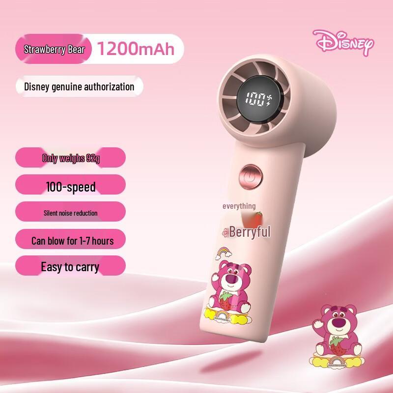 Disney Toy Story LED Digital Display Portable Fan