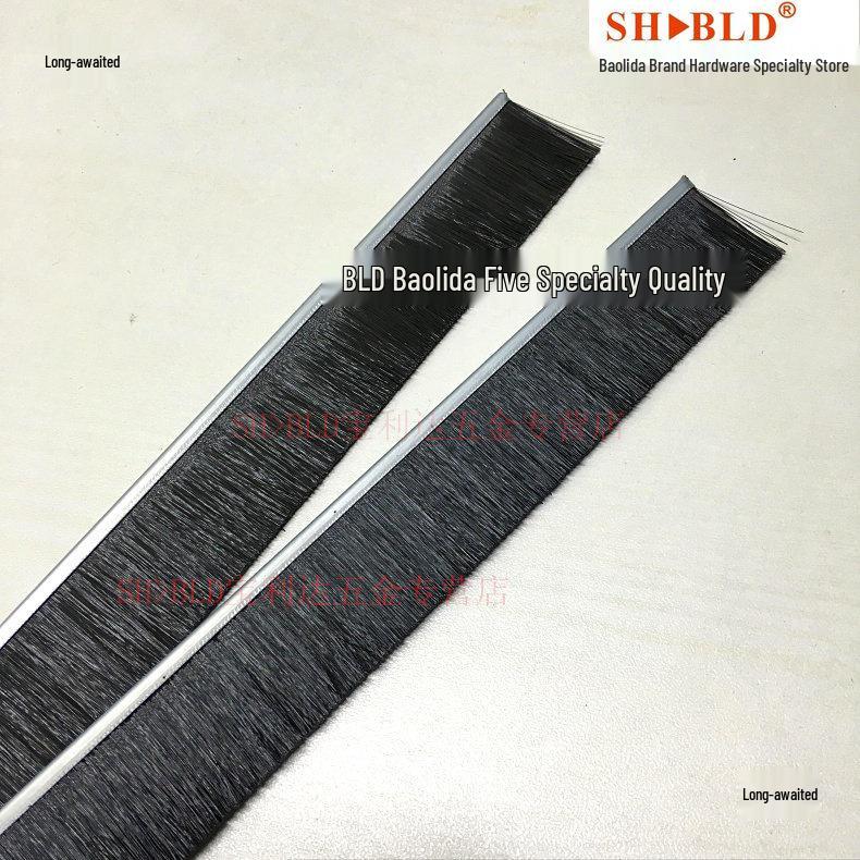 Elevator Dustproof Brush Strip - Black, 16-50mm Length Options