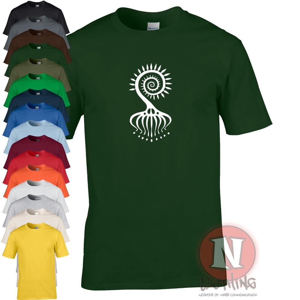 T-Shirt Yggdrasil Records Trance Psytrance Goa Rave Musique Electronica EDM