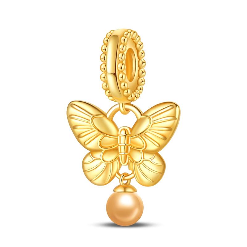 New Product Copper Color Creative Animal-Bee Pendant Fit Pan Bracelet Diy Beads For Women Birthday Fine Jewelry Gift