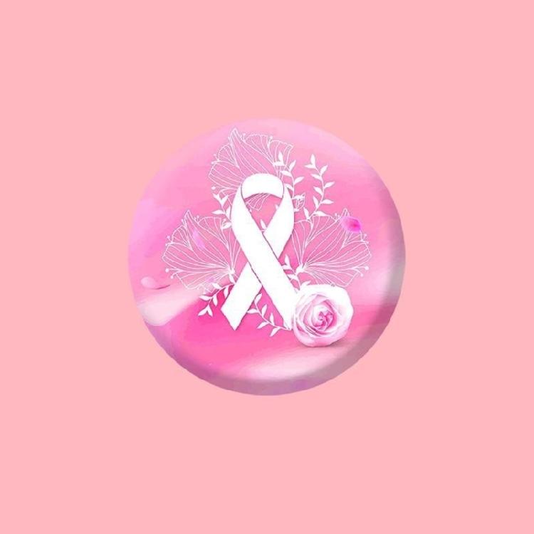 16pcs Breast Cancers Awareness Brooches for Women Lady Pink Ribbon Badges Lapel