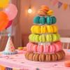 4/6/10 Επίπεδα Διαφανής Πύργος Macaron Βάση Έκθεσης Τούρτας Βάση Cupcake Έκθεση Επιδόρπια για Πάρτι Γενεθλίων Γάμο
