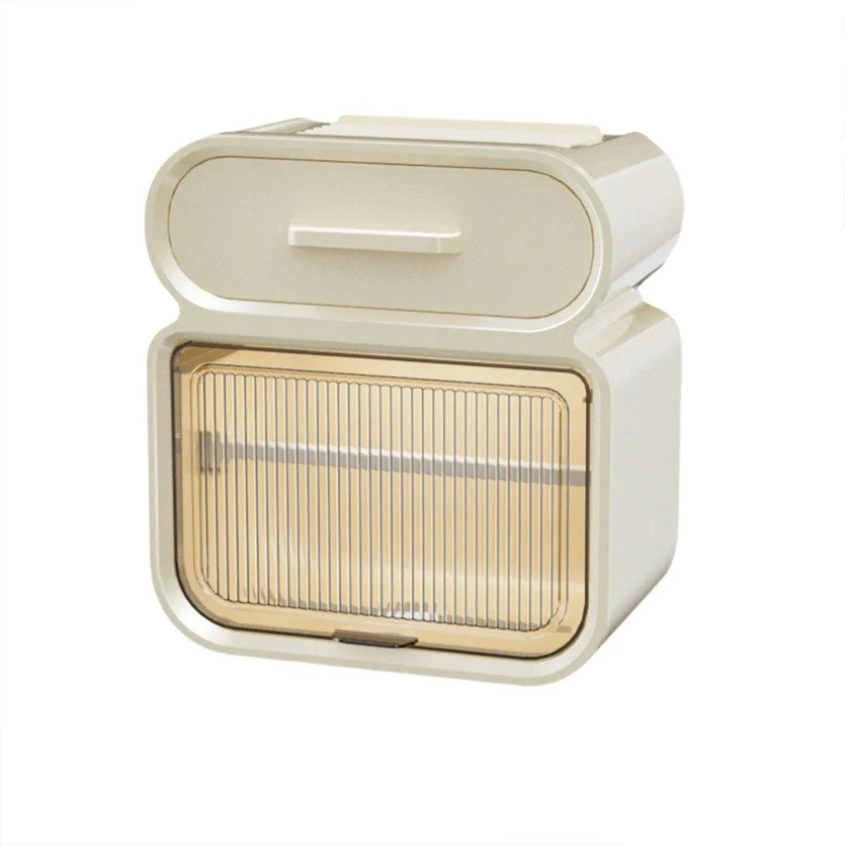 

Квадратная коробка для туалетной бумаги для ванной комнаты, настенный держатель для туалетной бумаги, органайзер для хранения, двухслойная стойка для хранения, держатель для туалетной бумаги