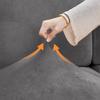 Velvet Sofa Slipcovers Funiture Protector Seat Cover Cushion Cover Thick Jacquard Solid Soft Stretch All-Inclusive Sofa Cover