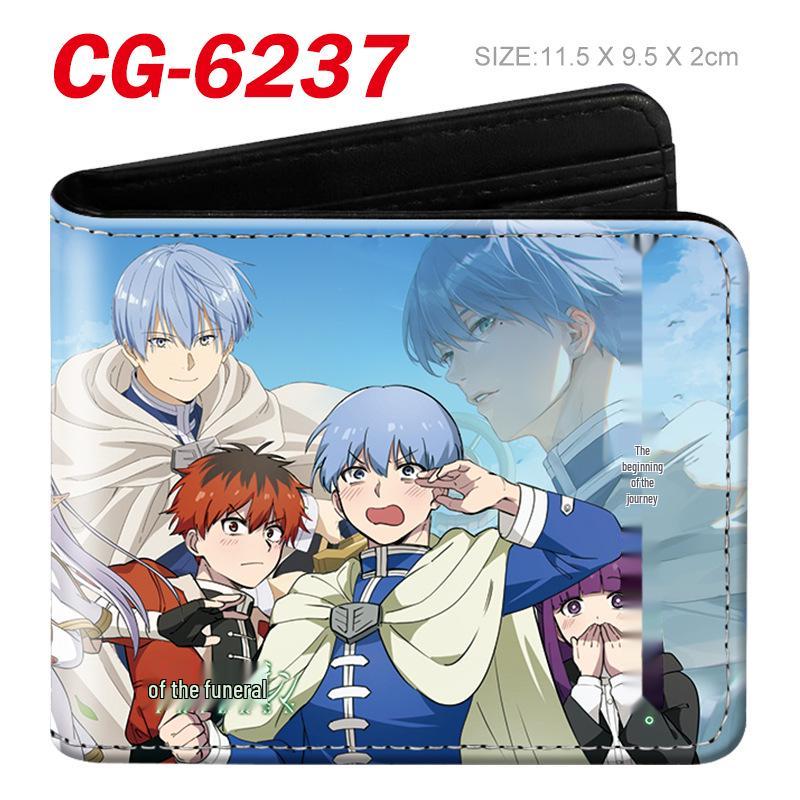 Фрирен: Кошелек для монет 3D-анимация «За гранью конца путешествия» - Стереоскопический рельефный мультяшный дизайн 11.5x9.5x2 cm красный