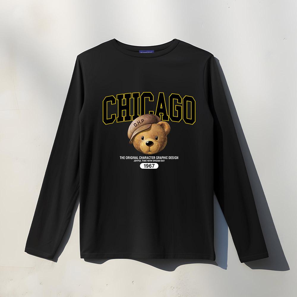 OHP Ohp X Dreamday Chicago Teddy No.2 Basic Long Sleeve T-Shirt