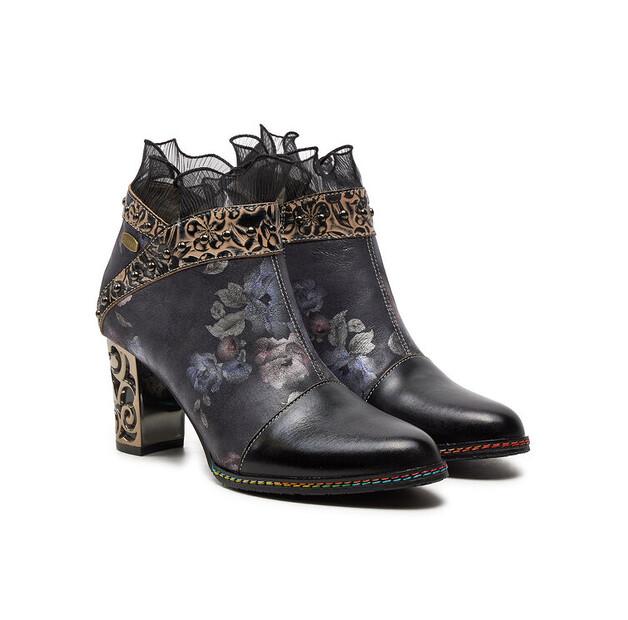 Черные ботильоны Laura Vita Ledao 11