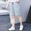 Women's High-waisted Sports Shorts Are Loose and Slimming Summer Straight-leg Pants Are Comfortable and Casual. Five-inch Pants