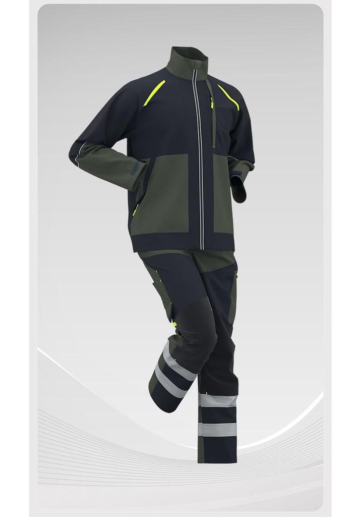 Tear-Resistant Men's Workwear: Durable, Wear-Resistant Clothing for Miners, Construction, and Electricians, Customizable for All Seasons.