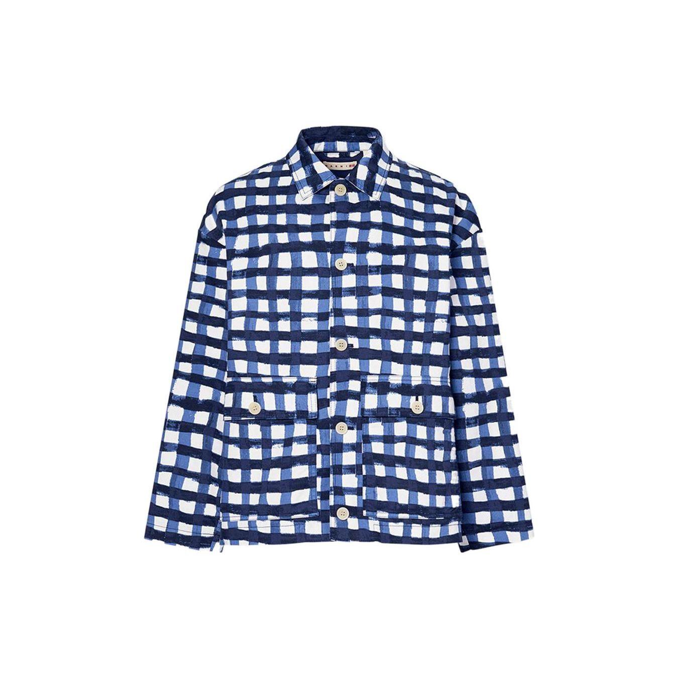 Uniqlo x MARNI Lielizmēra rūtaina darba