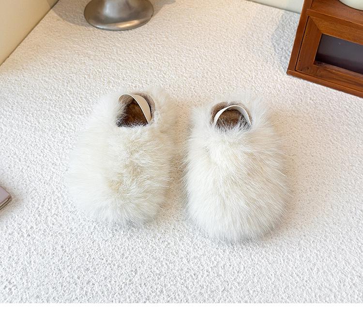 Children's Birkenstock Fuzzy Velvet Closed-Toe Slippers - Autumn/Winter 2025 Collection