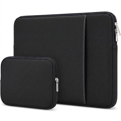 13-inch Laptop Sleeve Protection for MacBook Neo Air Pro 13'' M3 M4 M5 with Small Pouch - Black
