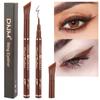 Waterproof Colored Eyeliner Smooth Ultra-thin Long-lasting Matte Liquid Eyeliner Pen Quickly Drying Easy To Apply