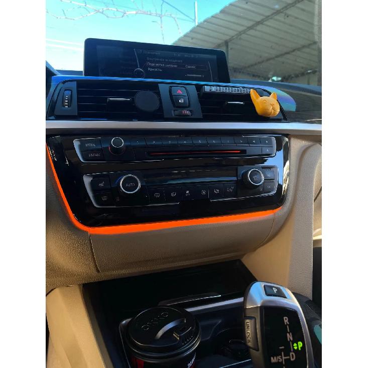 Voor BMW 3 Serie 4 Serie F30 F32 F32 F33 F34 F36 2 Kleuren Middenconsole AC Paneel Sfeerverlichting Radio Sierlijst LED Dashboard Verlichting