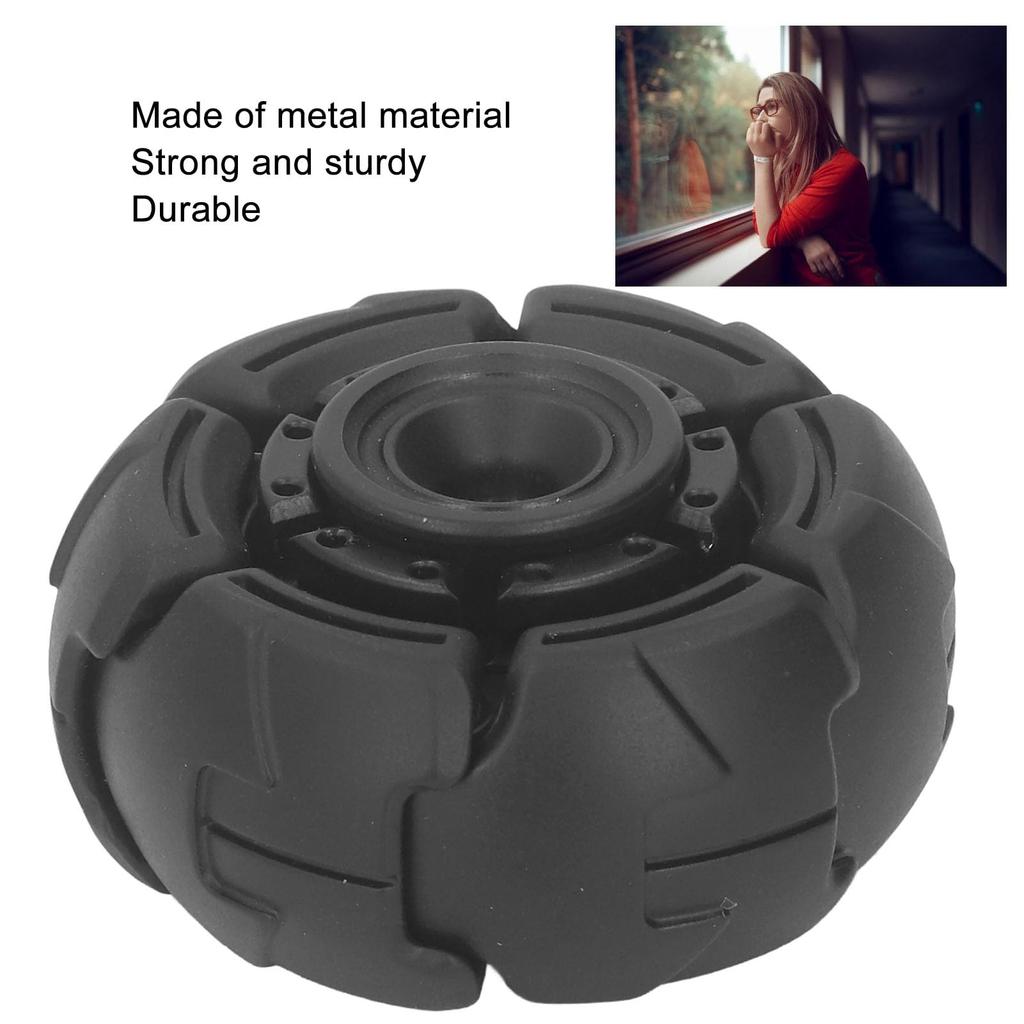 Alloy Deformable Rotating Metal Deformable Rotating Gyroscope for Anxiety Aluminum Alloy Fidget Perfect for Home and Office Gyroscope, Relief,