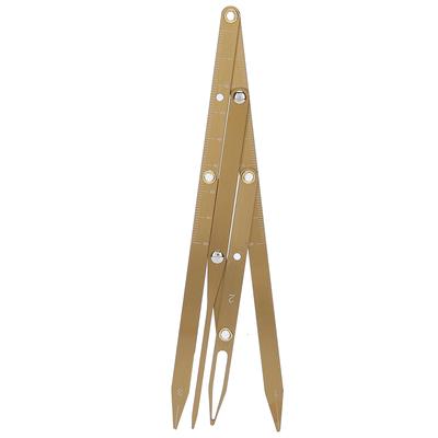 Microblading Tattoo Eyebrow Ruler Golden Ratio Makeup Symmetrical Tool AccessoryGold