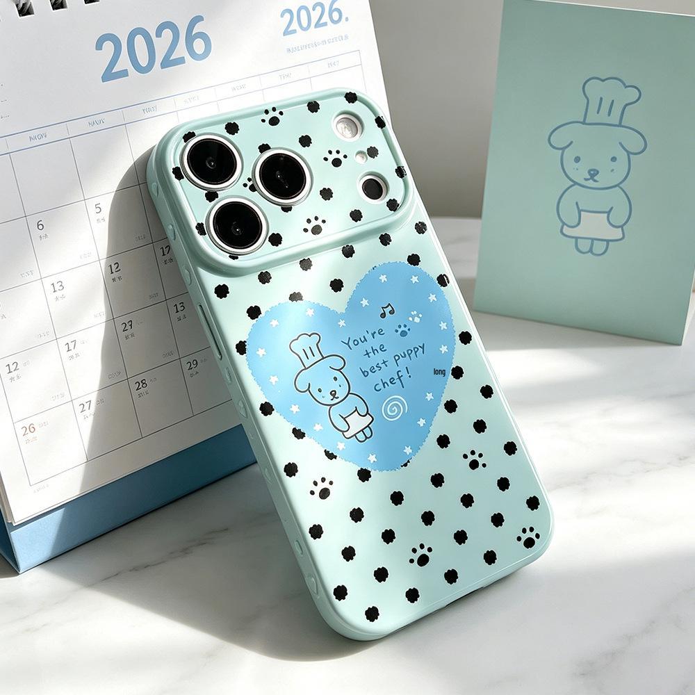 

Little Dog Chef Drop-Proof Phone Case for iPhone 16/17 Pro - Women s Protective Cover iPhone 15 Pro Max