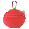 Factory Kirby of the Stars Plush Zipper Mascot with Maxim H165 X W140 X D75mm T's Carabiner, Tomato, Approx. (excluding Carabiner), HK-5546738MT