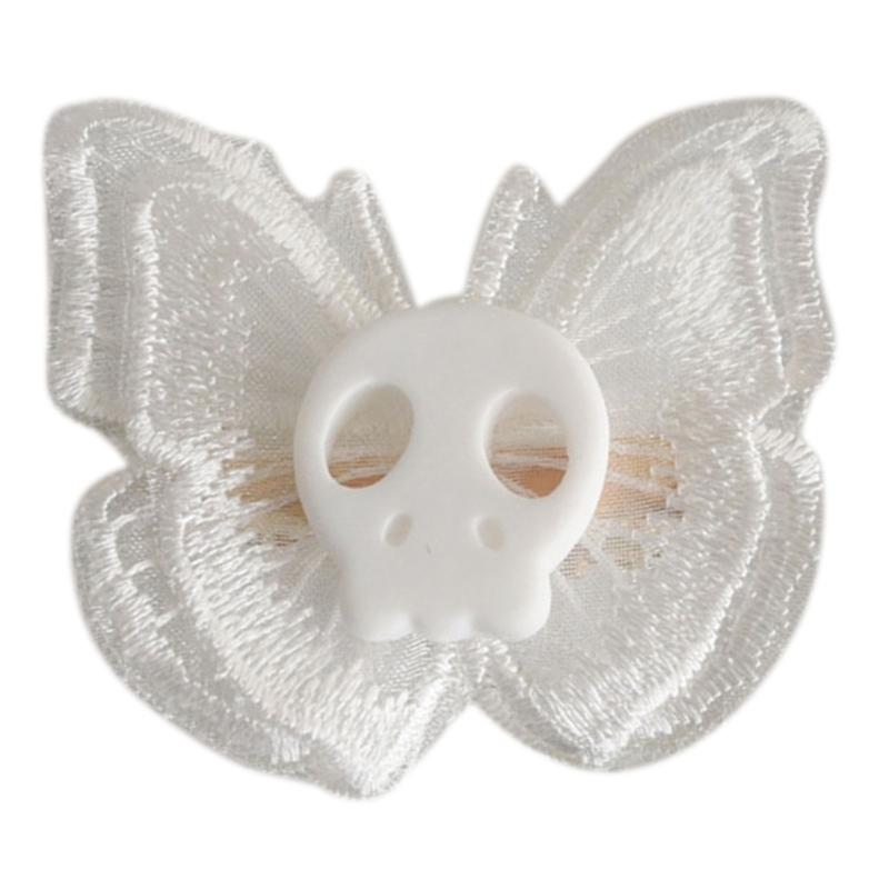 Vintage Dark Hairpin Steampunk Skeleton for Head Hair Clip Angel for Butterfly Headdress Hair Accessories for Performanc