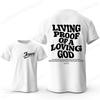 Men's Fashion Summer T-shirts Christian Jesus Creative Graphic Printed Tshirt Casual Sports Short Sleeve T-shirt Jesus Saves Top