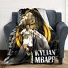 Football Player Celebration Blanket Soft & Cozy Great for Office Seaside Bed Four Seasons Multipurpose Stylish Decor