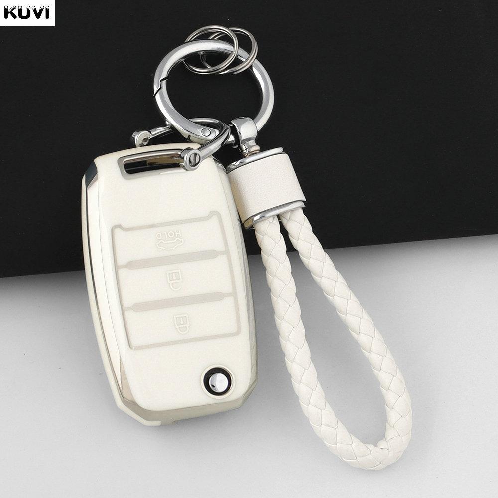 New Tpu Car Key Case Cover Shell Fob For Kia Rio 3 K2 K3 K4 K5 Sportege Picanto Optima Soul Ceed Sorento Forte Stinger Cerato