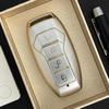 Quicksand Gold Shell Case for BYD Car Keys: Compatible with Tang DM, Song Pro, Song Max, Dolphin.