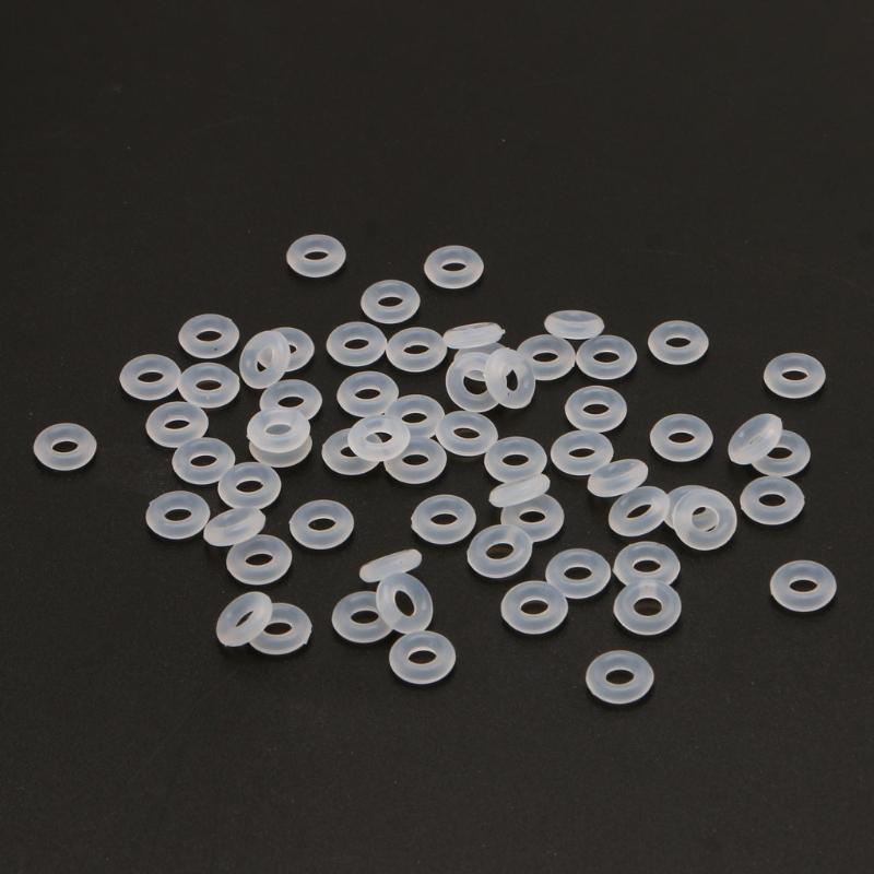Jewelry Silicone Rubber Stopper Fastener for DIY Jewelry Making Necklaces Bracelet Clip Lock Spacer Charm Beads