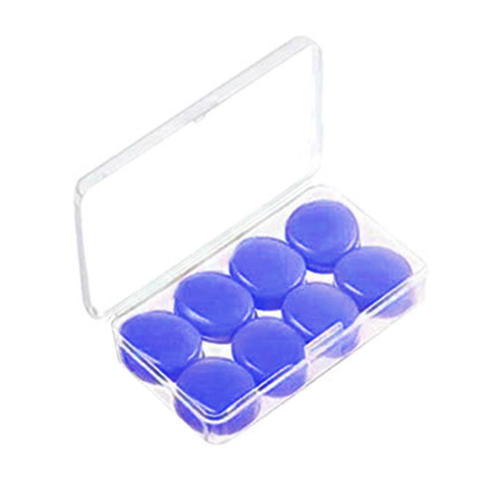 2/4/6/8PCS Reusable Silicone Ear Plugs, Waterproof Noise Cancelling EarPlugs For Sleeping, Mowing, Swimming, Airplanes, Concerts