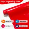 1Roll Permanent Adhesive Vinyl Film Waterproof DIY Home Sticker Car Decoration Scrapbooking and Sign Making Easy To Cut and Weed