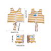 Striped Children's Buoyancy Vest Floats Swimming Life  Jacket Inflation-Free Swimming Vest  Child
