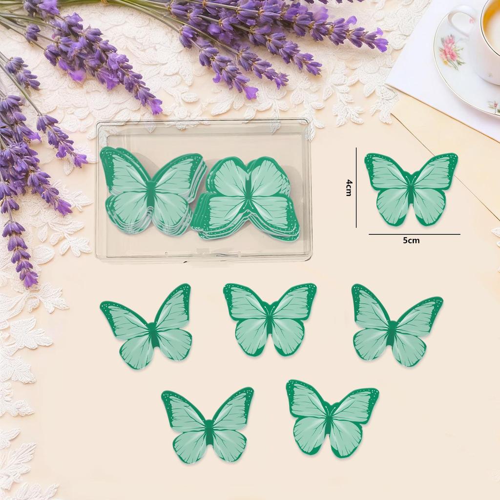 Edible Wafer Paper Butterfly Decoration for Desserts and Cold Dishes