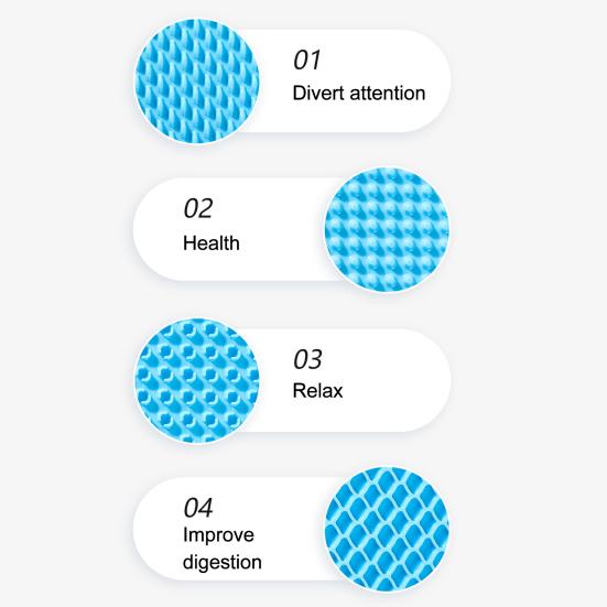 Square Silicone Dog Lick Mat with Suction Cup Anxiety Relief Pet Food Mat Anti-tip Slow Eating Bowl Peanut Butter Licking Mat Enrichment Toy