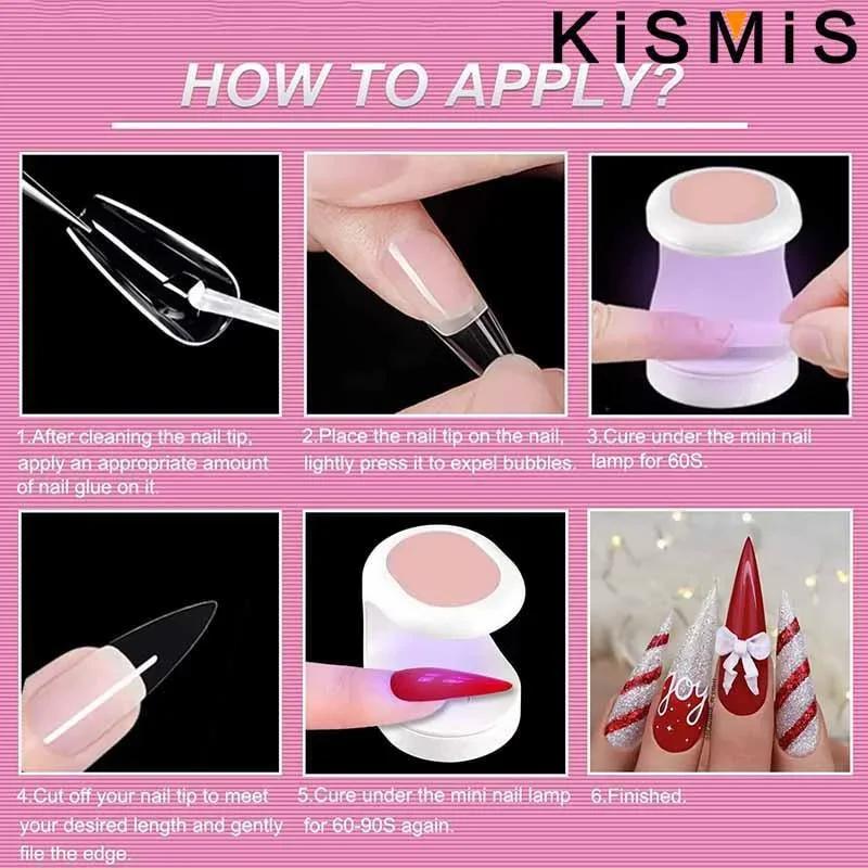 Mini LED Nail Dryer UV Lamp Portable Nail Dryer for Gel Polish Fast Drying Nail Tool for Home Use