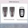 Metal Key Case for Hongqi HS5/HS7/H9 – Unisex Car Key Holder with Shell and Buckle