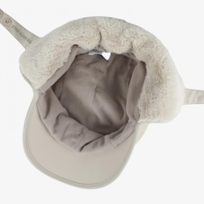 The North Face Puppy Fleece Ear Muffs Ex Cap Light Beige Ne3cr56l