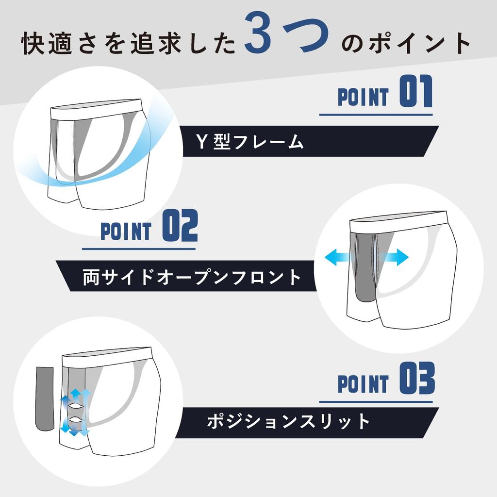 Boxer Light [FREEDOM GEAR] Shorts/Low-Rise (L, Blue)