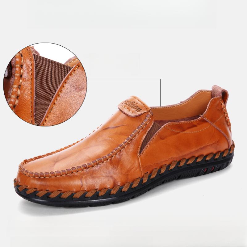 Men's Slip On Leather Shoes Moccasins Loafers