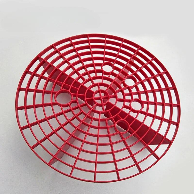 1 pz 23,5 cm autolavaggio isolamento rete secchio filtro sabbia separatore forniture auto negozio prodotti per la cura della macchina strumenti per la pulizia dell'auto