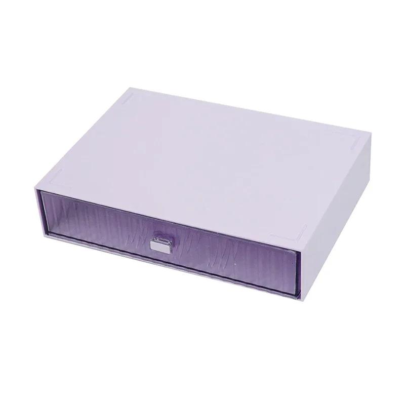 

Stackable Plastic Drawer Organizer Modular Makeup Jewelry Storage Box Office Desktop Free Combination Stationery Organizer
