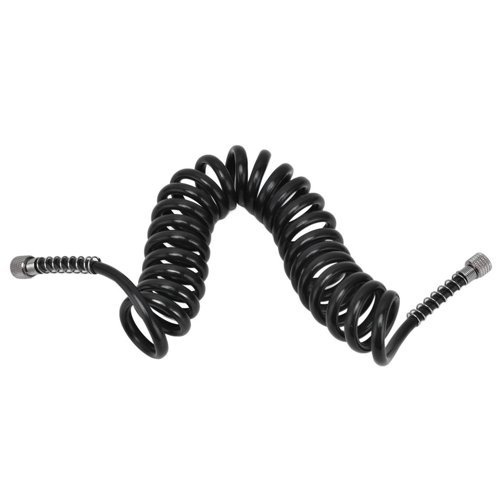 Air Hose Polyurethane Coil Air Hose with G1 8 Female Thread Fittings for Paint Airbrush Accessories