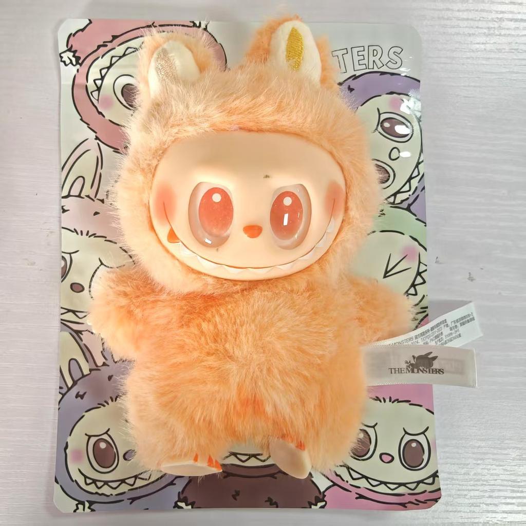 Elk Three Generations Baby Dolls, Trendy Plastic Dolls, Rainbow Fur Teddy Bear Handmade Box, Blind Box