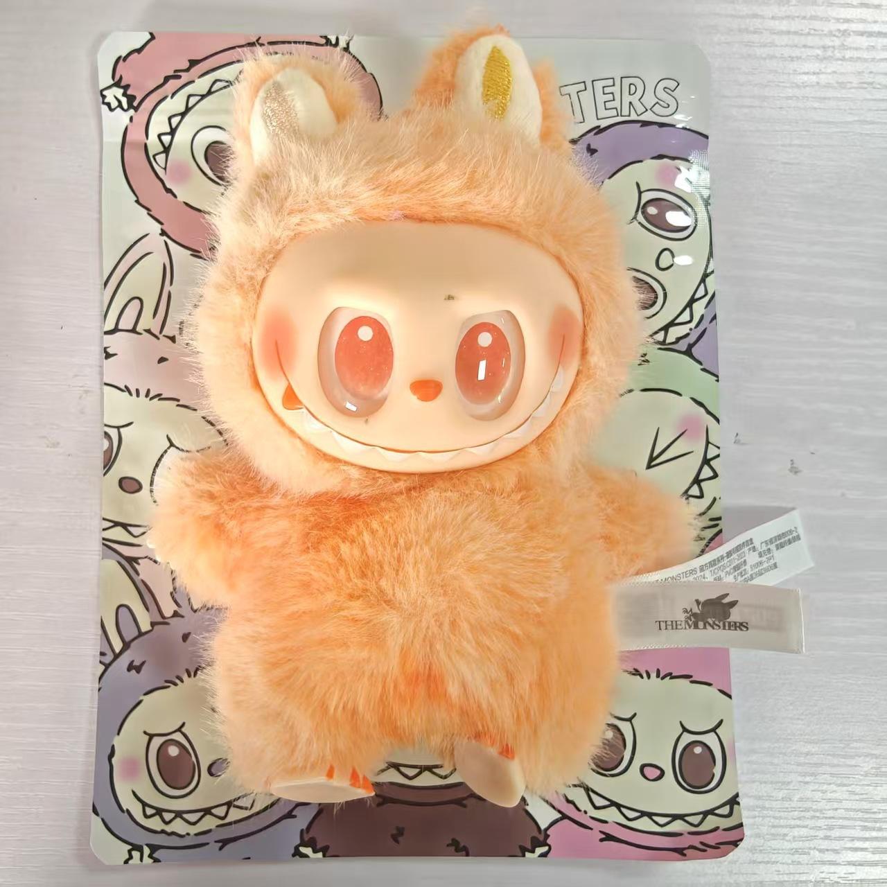 

Elk Three Generations Baby Dolls, Trendy Plastic Dolls, Rainbow Fur Teddy Bear Handmade Box, Blind Box