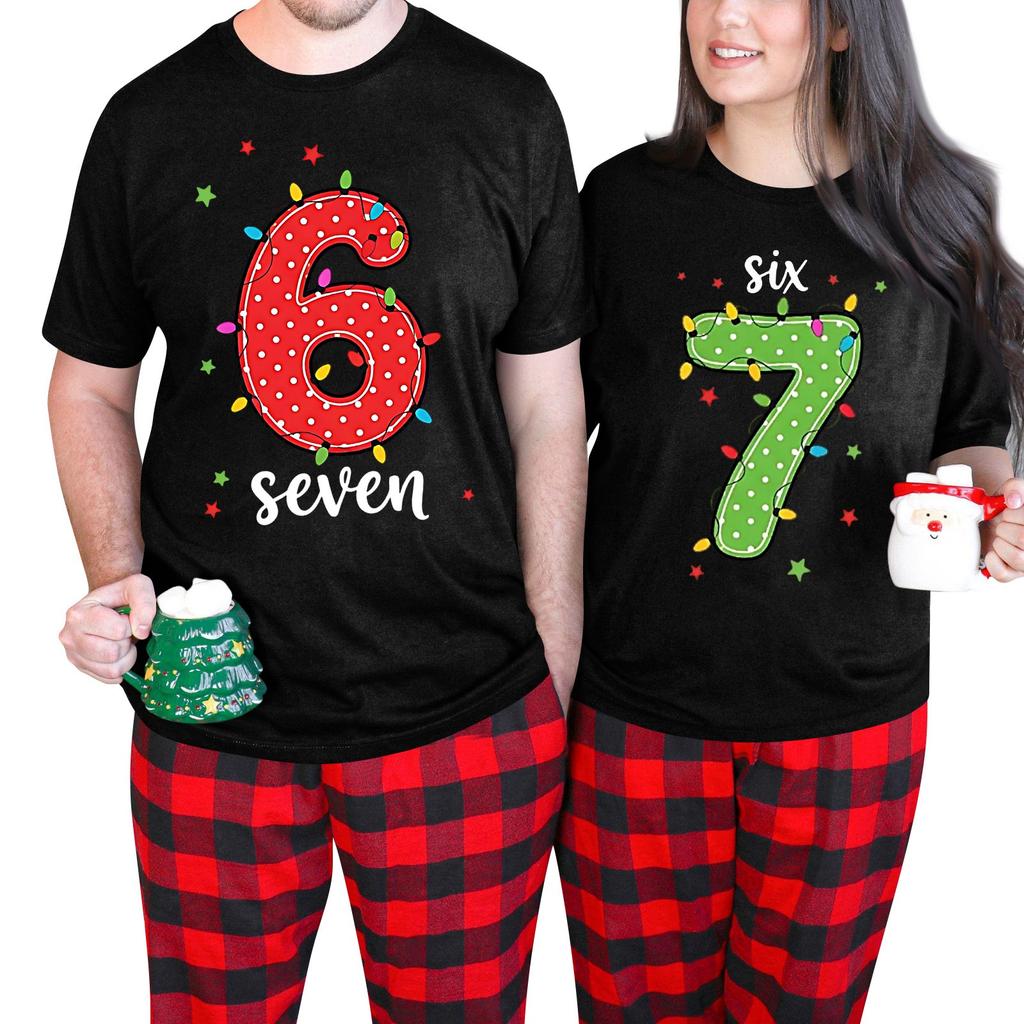 Camiseta de manga corta con cuello redondo y estampado de moda para mujer