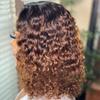 Women'S Short Curly Hair Mixed With Golden Headband Suitable For Women'S Wigs Blonde Wig Small Curly Hair Black Brown