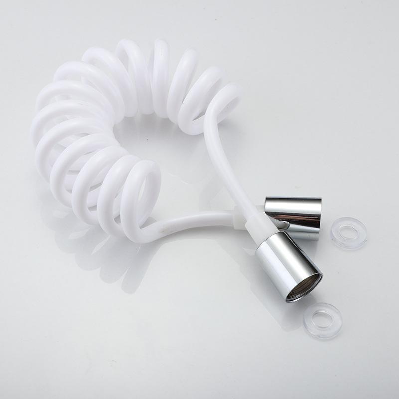 Shower Hose Flexible Telescopic Bathroom Spirals Spring Shower Hose Faucet Universal Interface Extra Long Bidet Sprayers