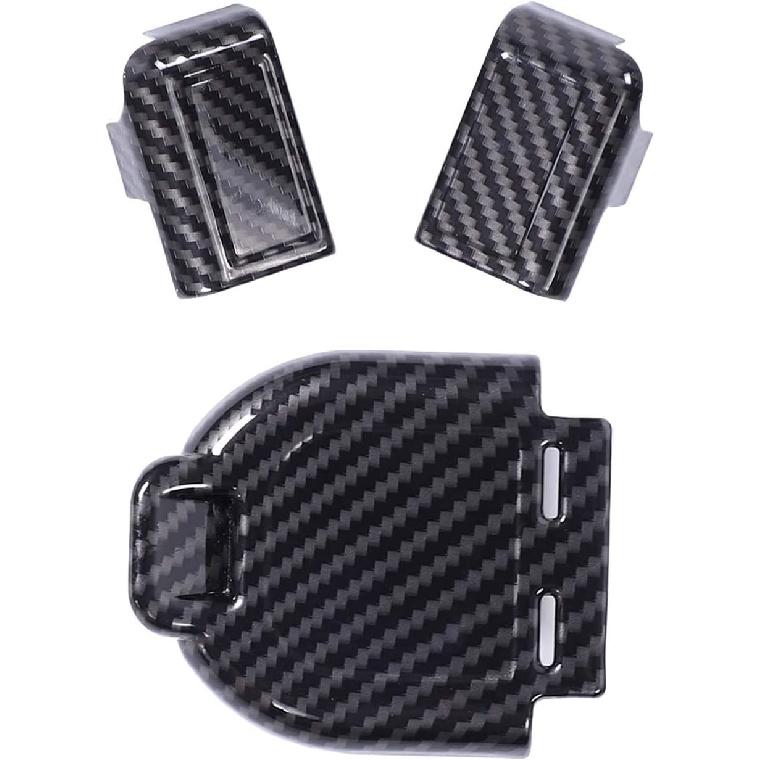 Car Trailer Hitch Cover Caps for Hummer EV Accessories Carbon Fiber Style Rear Bumper Trailer Hitch Cover Trim for 2022-2024 2025+ Hummer EV SUV